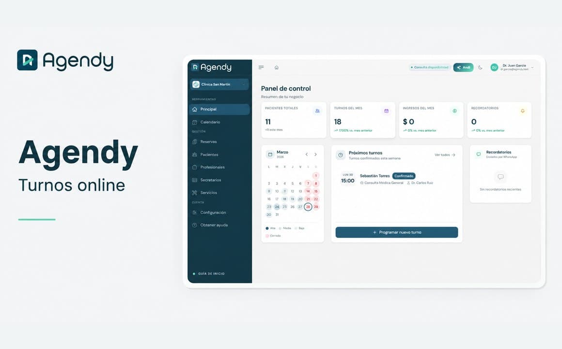 Agendy — turnos online